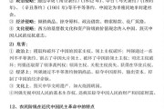 
班主任推荐！高一历史基础资料，可打印
