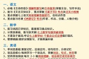 十二月期末！初中全科总复习，重点突出
