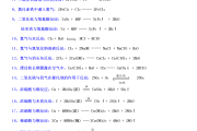 高一化学公式卡!反应方程式,每天记2个