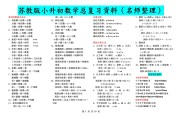 自主学习型！小升初资料，培养能力
